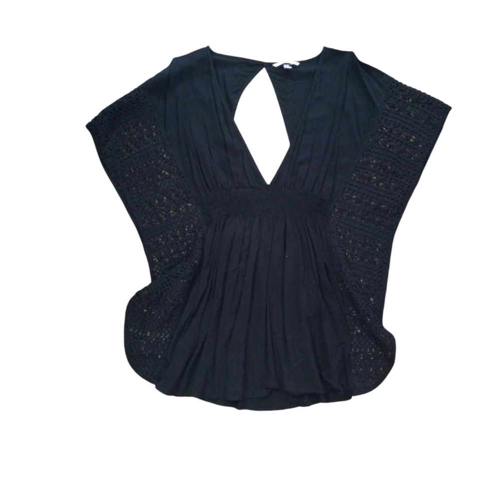 Victoria's Secret black swim coverup size M